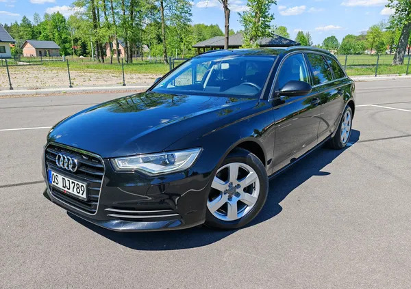 audi Audi A6 cena 52900 przebieg: 203400, rok produkcji 2012 z Myszków